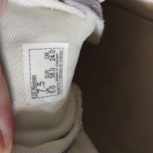 VANS DOHENY TYE DYE BLUE CASUAL SNEAKER women's size 7.5 - Picture 4 of 6